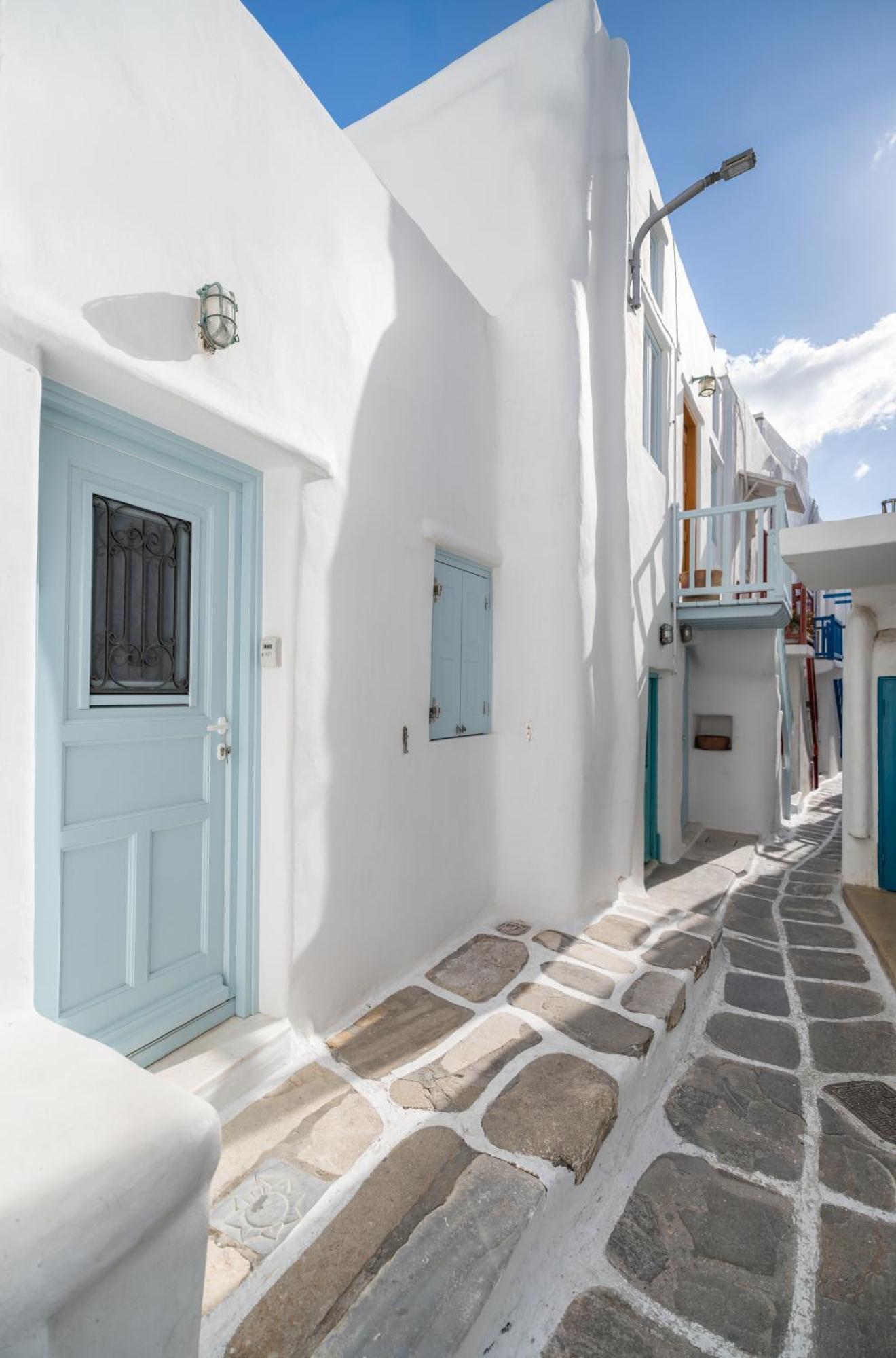 Skepi Town Houses Mykonos Town Quarto foto